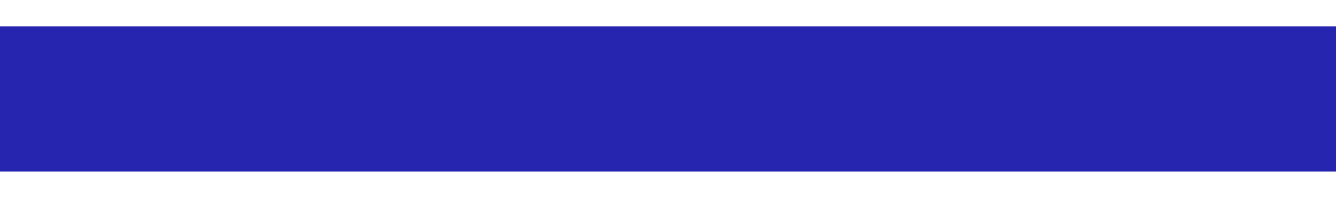 1920px横幅合わせシンプルな透過テロップ素材（青・ブルー）