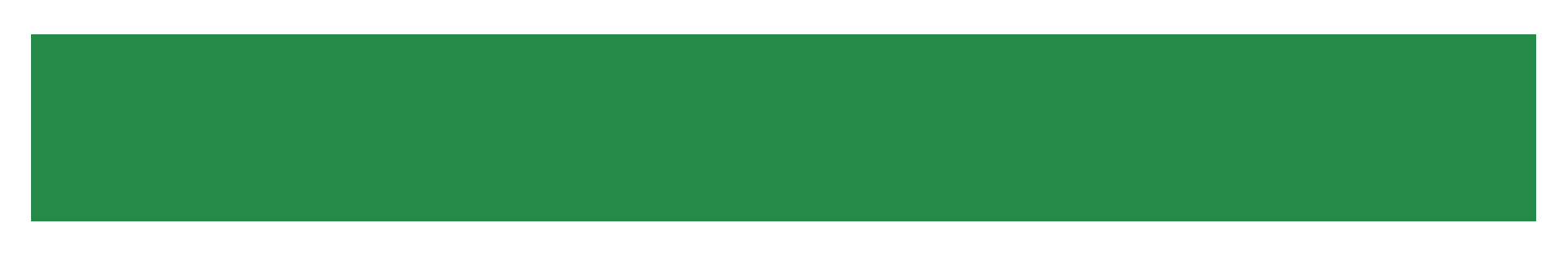 透過・シンプルな枠のテロップ素材（緑・グリーン）