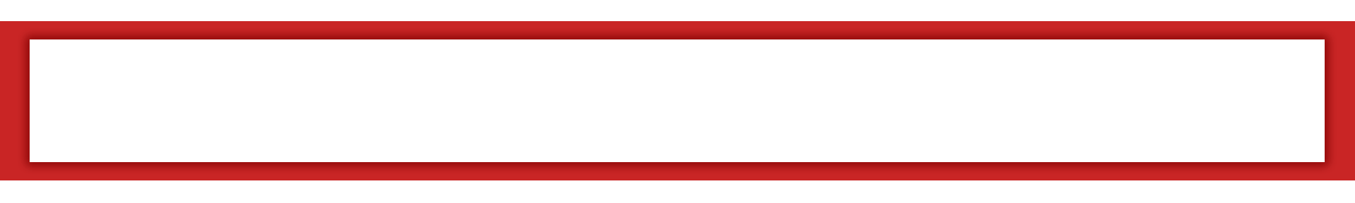 透過色の背景が付いた白枠テロップ素材（赤・レッド）